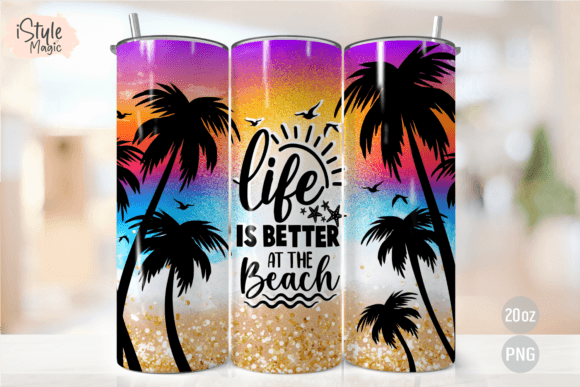 Life is Better at the Beach - 20 oz. Tumbler