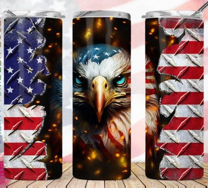 Eagle American Flag - 20 oz. Tumbler